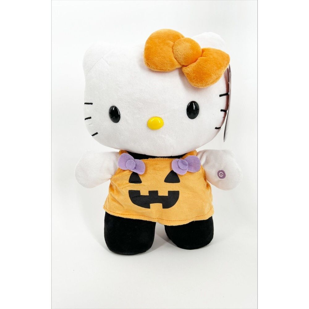 Hello Kitty Halloween Pumpkin Animated Plush Side‎ Stepper Spooky Melody Gemmy